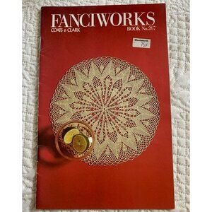 Coats & Clark's Fanciworks Crochet Doily Design Pattern Book No 267 1970s